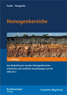 Abbildung von Fuchs / Haugwitz | Homogenbereiche | 2. Auflage | 2017 | beck-shop.de