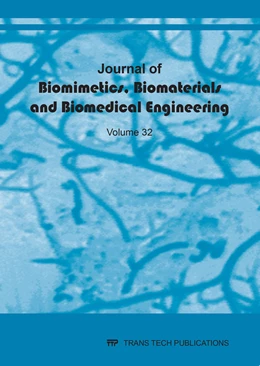 Abbildung von Journal of Biomimetics, Biomaterials and Biomedical Engineering Vol. 32 | 1. Auflage | 2017 | beck-shop.de