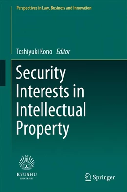 Abbildung von Kono | Security Interest in Intellectual Property | 1. Auflage | 2017 | beck-shop.de