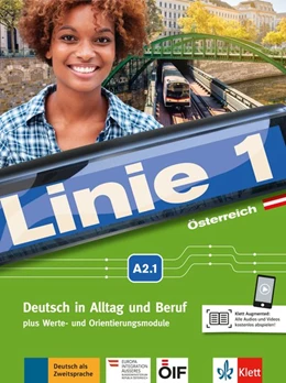 Abbildung von Dengler / Hoffmann | Linie 1 Österreich A2.1. Kurs- und Übungsbuch mit DVD-ROM | 1. Auflage | 2018 | beck-shop.de