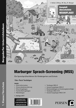 Abbildung von Holler-Zittlau / Dux | Marburger Sprach-Screening (MSS) - Testbögen-Heft | 1. Auflage | 2018 | beck-shop.de