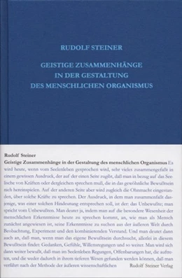 Abbildung von Steiner | Geistige Zusammenhänge in der Gestaltung des menschlichen Organismus | 6. Auflage | 2017 | beck-shop.de