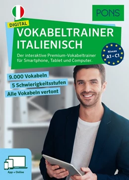 Abbildung von PONS Digital Vokabeltrainer Italienisch | 1. Auflage | 2017 | beck-shop.de