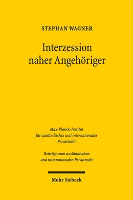 Abbildung von Wagner | Interzession naher Angehöriger | 1. Auflage | 2019 | beck-shop.de