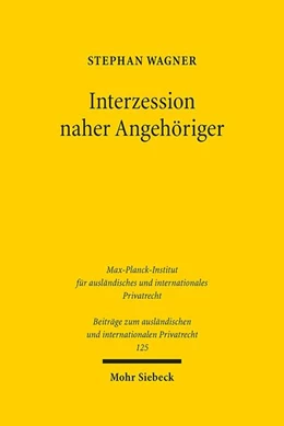 Abbildung von Wagner | Interzession naher Angehöriger | 1. Auflage | 2019 | beck-shop.de