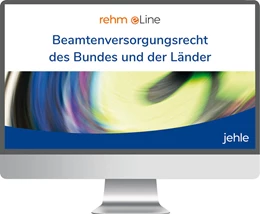 Abbildung von Beamtenversorgungsrecht des Bundes und der Länder • Online | 1. Auflage | | beck-shop.de