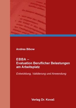 Abbildung von Bibow | EBBA – Evaluation Beruflicher Belastungen am Arbeitsplatz | 1. Auflage | 2017 | 83 | beck-shop.de
