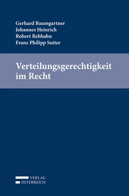 Abbildung von Baumgartner / Heinrich | Verteilungsgerechtigkeit im Recht | 1. Auflage | 2017 | beck-shop.de