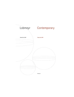 Abbildung von Rath | LOBMEYR Contemporary | 1. Auflage | 2017 | beck-shop.de