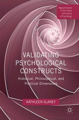 Abbildung von Slaney | Validating Psychological Constructs | 1. Auflage | 2017 | beck-shop.de
