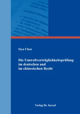 Abbildung von Chen | Die Umweltverträglichkeitsprüfung im deutschen und im chinesischen Recht | 1. Auflage | 2017 | 60 | beck-shop.de