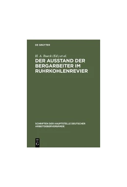 Abbildung von Bueck / Leidig | Der Ausstand der Bergarbeiter im Ruhrkohlenrevier | 1. Auflage | 1905 | 1 | beck-shop.de