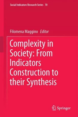 Abbildung von Maggino | Complexity in Society: From Indicators Construction to their Synthesis | 1. Auflage | 2017 | beck-shop.de