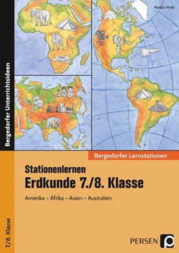 Abbildung von Kindl | Stationenlernen Erdkunde 7./8. Klasse | 1. Auflage | 2017 | beck-shop.de