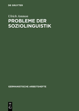 Abbildung von Ammon | Probleme der Soziolinguistik | 2. Auflage | 2015 | beck-shop.de