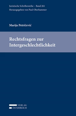 Abbildung von Petricevic | Rechtsfragen zur Intergeschlechtlichkeit | 1. Auflage | 2017 | 261 | beck-shop.de