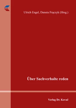 Abbildung von Engel / Fraczyk | Über Sachverhalte reden | 1. Auflage | 2017 | 22 | beck-shop.de