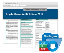 Abbildung von Arbeitshilfen zur neuen Psychotherapie-Richtlinie 2017 | 1. Auflage | 2017 | beck-shop.de