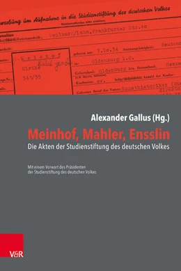 Abbildung von Gallus | Meinhof, Mahler, Ensslin | 1. Auflage | 2017 | beck-shop.de