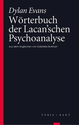 Abbildung von Evans | Wörterbuch der Lacan'schen Psychoanalyse | 1. Auflage | 2017 | beck-shop.de