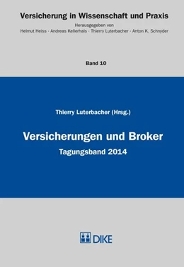 Abbildung von Luterbacher | Versicherungen und Broker | 1. Auflage | 2015 | beck-shop.de