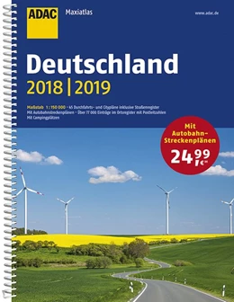 Abbildung von ADAC Maxiatlas Deutschland 2018/2019 1:150 000 | 1. Auflage | 2018 | beck-shop.de