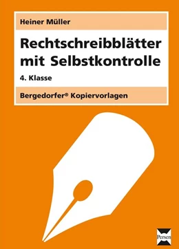 Abbildung von Müller | Rechtschreibblätter mit Selbstkontrolle. 4. Schuljahr | 14. Auflage | 2017 | beck-shop.de