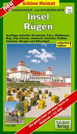 Abbildung von Insel Rügen Radwander- und Wanderkarte 1 : 50 000 | 3. Auflage | 2017 | beck-shop.de