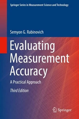 Abbildung von Rabinovich | Evaluating Measurement Accuracy | 3. Auflage | 2017 | beck-shop.de