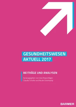 Abbildung von Repschläger / Schulte | Barmer Gesundheitswesen aktuell 2017 | 1. Auflage | 2017 | beck-shop.de