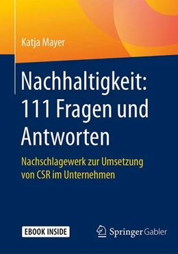 Abbildung von Mayer | Nachhaltigkeit: 111 Fragen und Antworten | 1. Auflage | 2017 | beck-shop.de