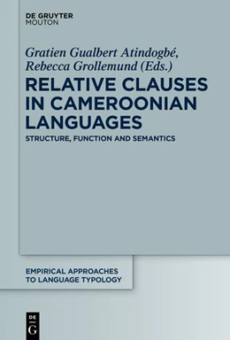 Abbildung von Atindogbé / Grollemund | Relative Clauses in Cameroonian Languages | 1. Auflage | 2017 | beck-shop.de
