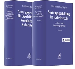 Abbildung von Holthausen / Kurschat, Vertragsgestaltung für Geschäftsführer, Vorstände und Aufsichtsräte + Maschmann / Sieg / Göpfert, Vertragsgestaltung im Arbeitsrecht - Set | 1. Auflage | 2017 | beck-shop.de