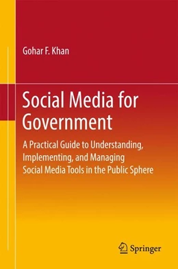 Abbildung von Khan | Social Media for Government | 1. Auflage | 2017 | beck-shop.de