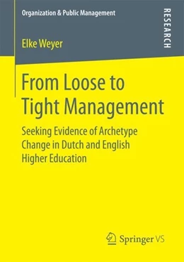 Abbildung von Weyer | From Loose to Tight Management | 1. Auflage | 2017 | beck-shop.de