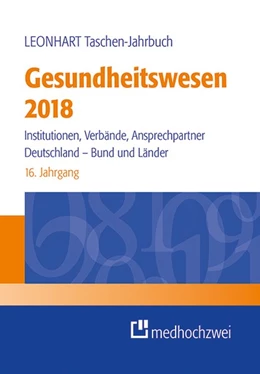 Abbildung von Preusker | Leonhart Taschen-Jahrbuch Gesundheitswesen 2017/2018 | 16. Auflage | 2018 | beck-shop.de