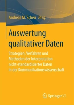 Abbildung von Scheu | Auswertung qualitativer Daten | 1. Auflage | 2017 | beck-shop.de
