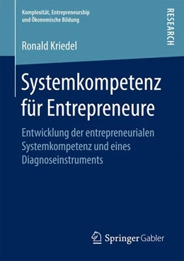 Abbildung von Kriedel | Systemkompetenz für Entrepreneure | 1. Auflage | 2017 | beck-shop.de