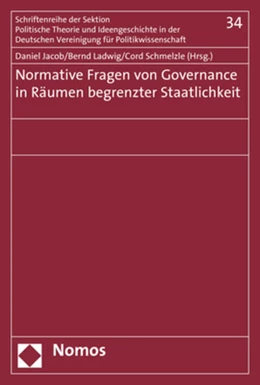 Abbildung von Jacob / Ladwig | Normative Fragen von Governance in Räumen begrenzter Staatlichkeit | 1. Auflage | 2017 | 34 | beck-shop.de