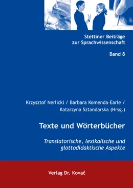 Abbildung von Nerlicki / Komenda-Earle | Texte und Wörterbücher | 1. Auflage | 2018 | 8 | beck-shop.de