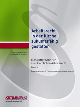 Abbildung von Oxenknecht-Witzsch | Eichstätter Schriften zum kirchlichen Arbeitsrecht 2017 | 1. Auflage | 2017 | beck-shop.de