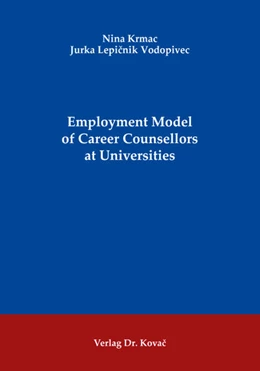 Abbildung von Krmac / Lepicnik Vodopivec | Employment Model of Career Counsellors at Universities | 1. Auflage | 2018 | 34 | beck-shop.de