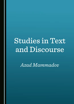 Abbildung von Mammadov | Studies in Text and Discourse | 1. Auflage | 2018 | beck-shop.de