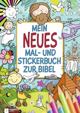 Abbildung von Mein neues Mal- und Stickerbuch zur Bibel | 1. Auflage | 2018 | beck-shop.de