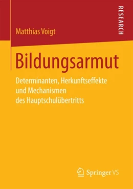 Abbildung von Voigt | Bildungsarmut | 1. Auflage | 2017 | beck-shop.de