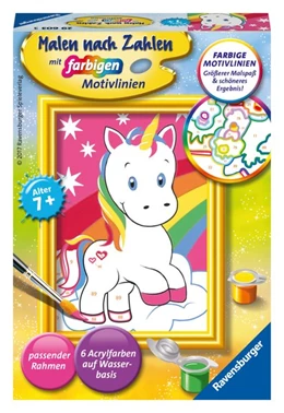 Abbildung von Süßes Einhorn. Malen nach Zahlen | 1. Auflage | 2017 | beck-shop.de