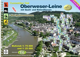 Abbildung von Jübermann | TourenAtlas 04. Oberweser-Leine Wasserwandern 1 : 75 000 | 2. Auflage | 2018 | beck-shop.de