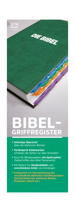 Abbildung von Bibel-Griffregister grün | 1. Auflage | 2017 | beck-shop.de