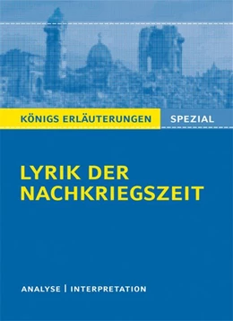 Abbildung von Blecken | Lyrik der Nachkriegszeit (1945-60). | 1. Auflage | 2018 | beck-shop.de