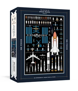 Abbildung von Pop Chart Lab | The History of Space Travel Puzzle. 500 Pieces | 1. Auflage | 2018 | beck-shop.de